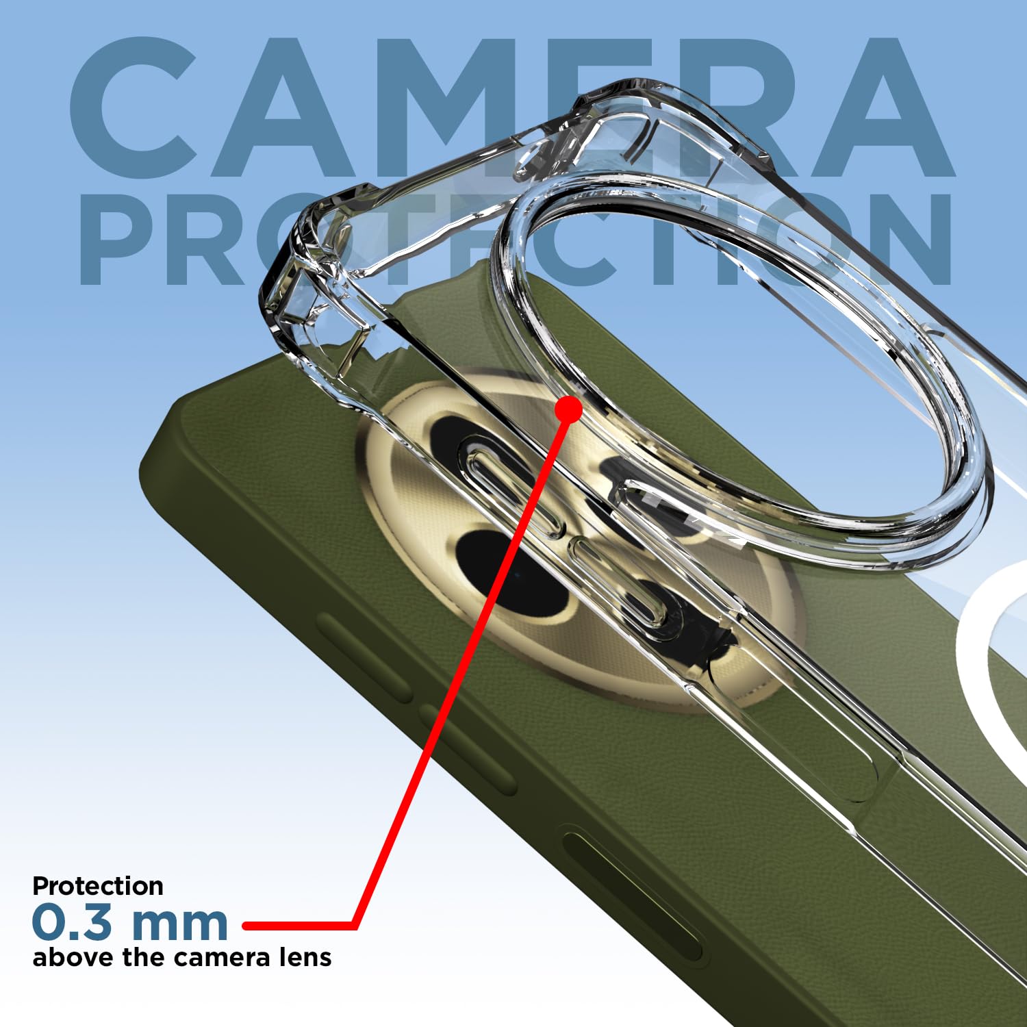 Redmi 14c/A4/Poco C75 5G mobile cover in transparent mag-safe by Pikkme – photo 5
