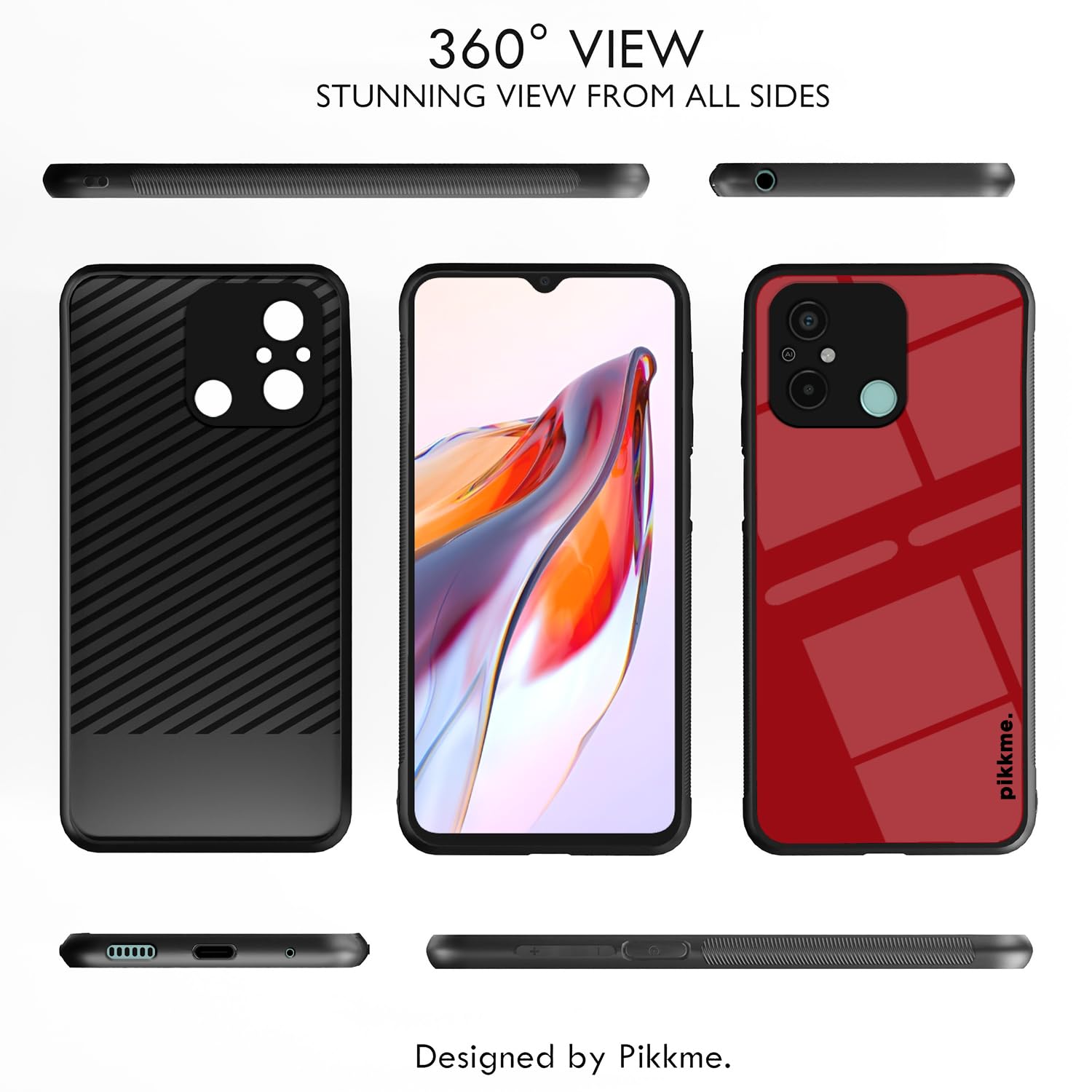 Redmi 12C/Poco C55 Hybrid mobile cover by Pikkme – photo 2