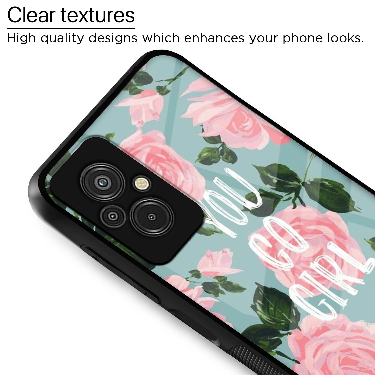 Pikkme Flower mobile back cover for Redmi 11 Prime 4G – photo 4