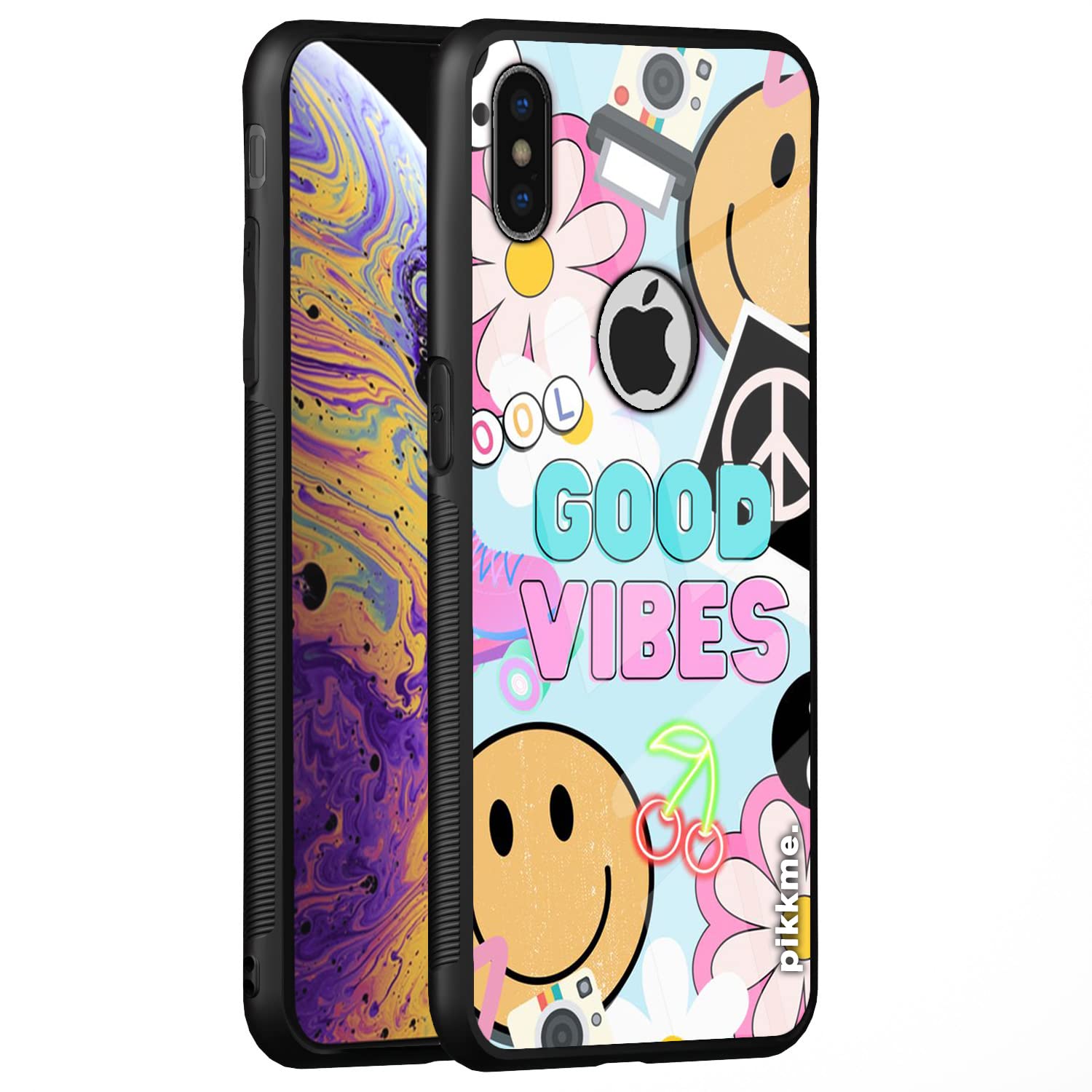 Pikkme iPhone X/XS Hybrid mobile cover