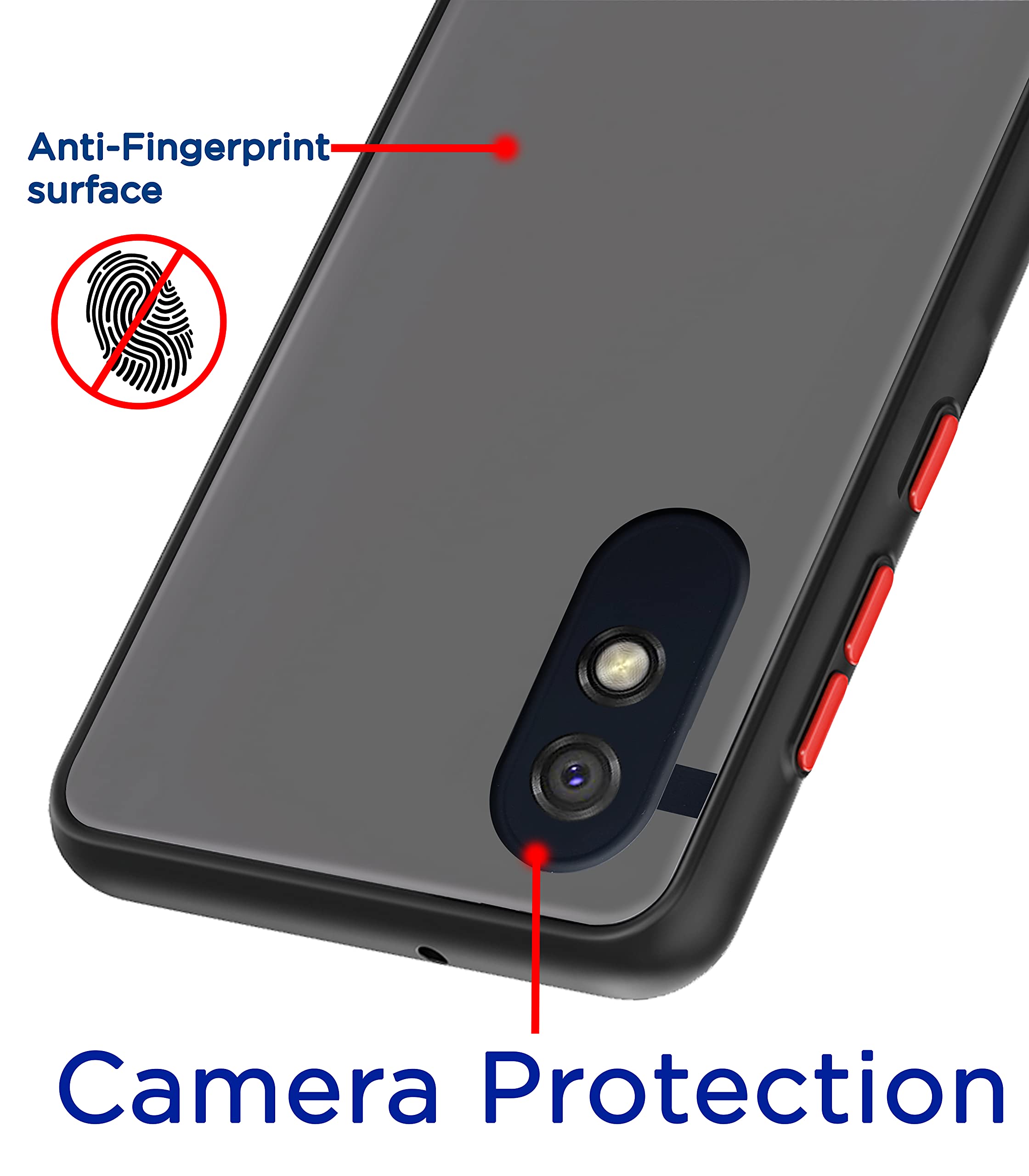 Pikkme Redmi 9A/9i/9A Sport black phone cover – photo 2