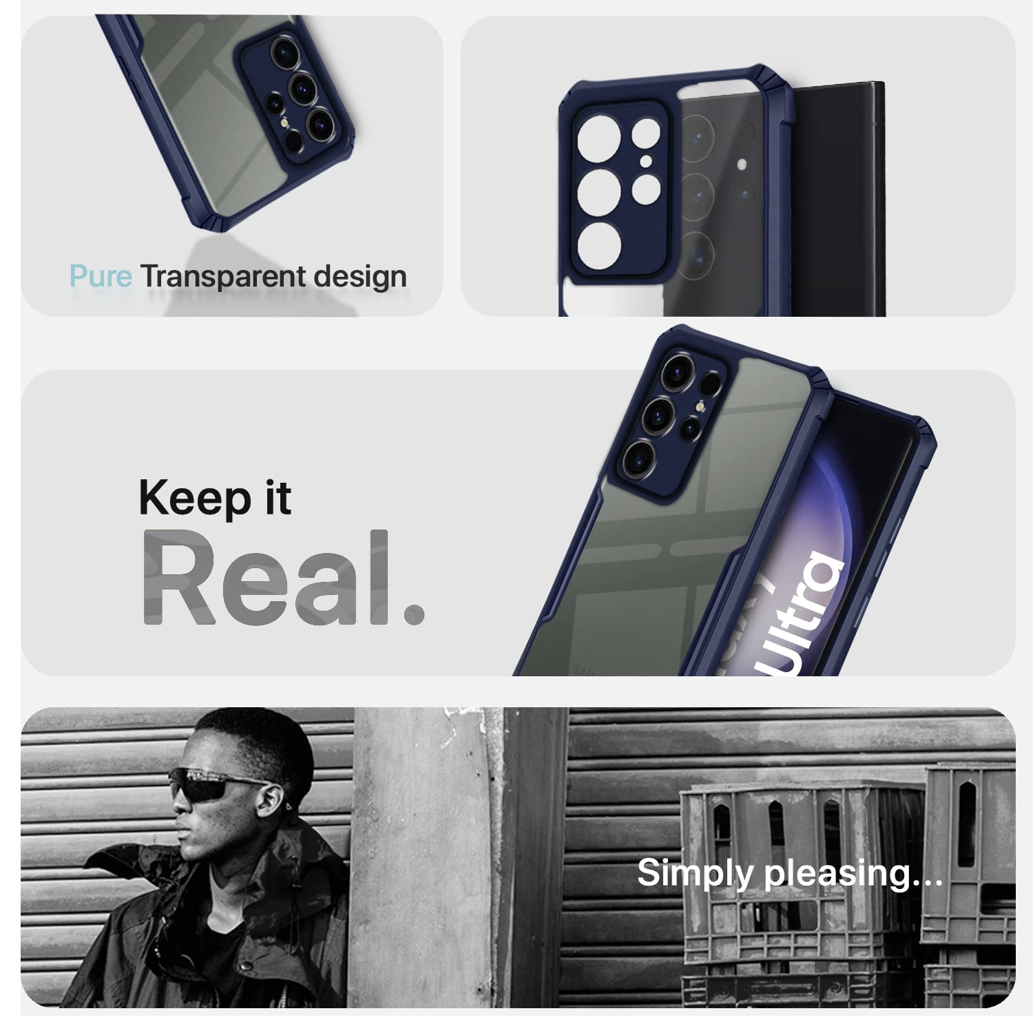Pikkme Samsung S23 Ultra 5G blue phone cover – photo 4
