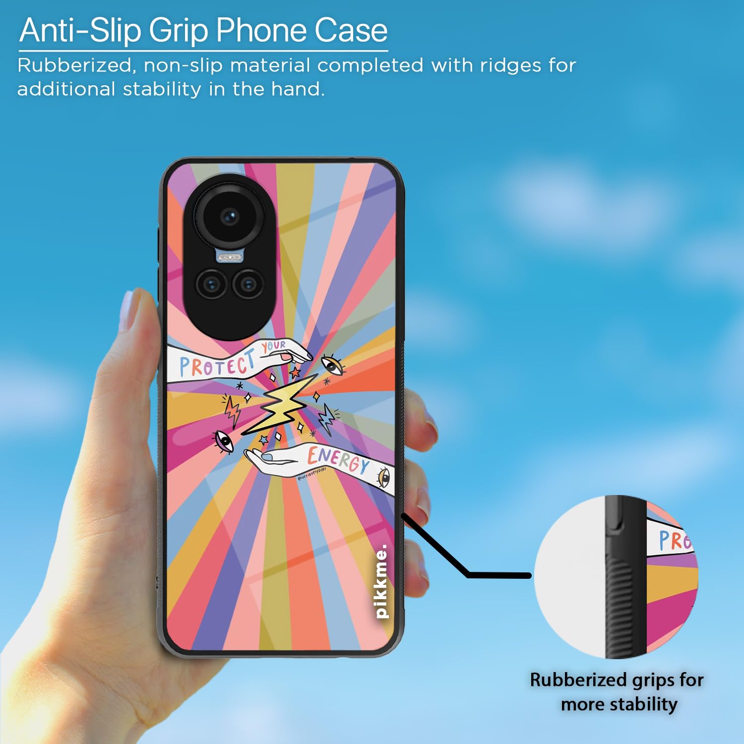 Oppo Reno 10 Pro 5G Hybrid mobile cover by Pikkme – photo 5