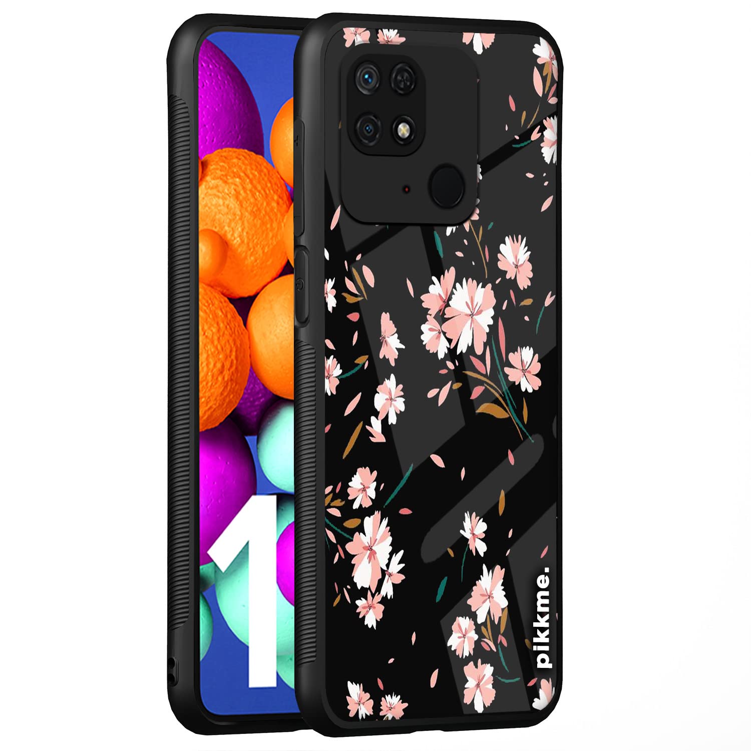 Pikkme Flower back cover for Redmi 10/10 Power