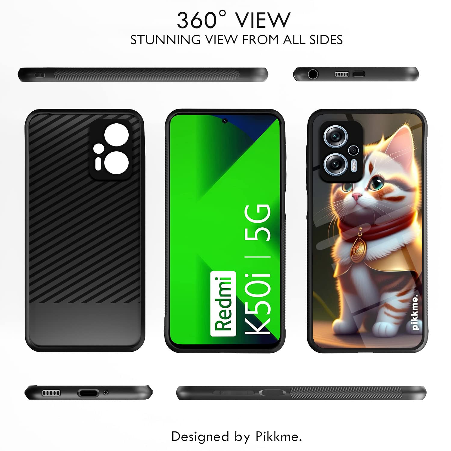Pikkme Redmi K50i 5G mobile back cover – photo 2