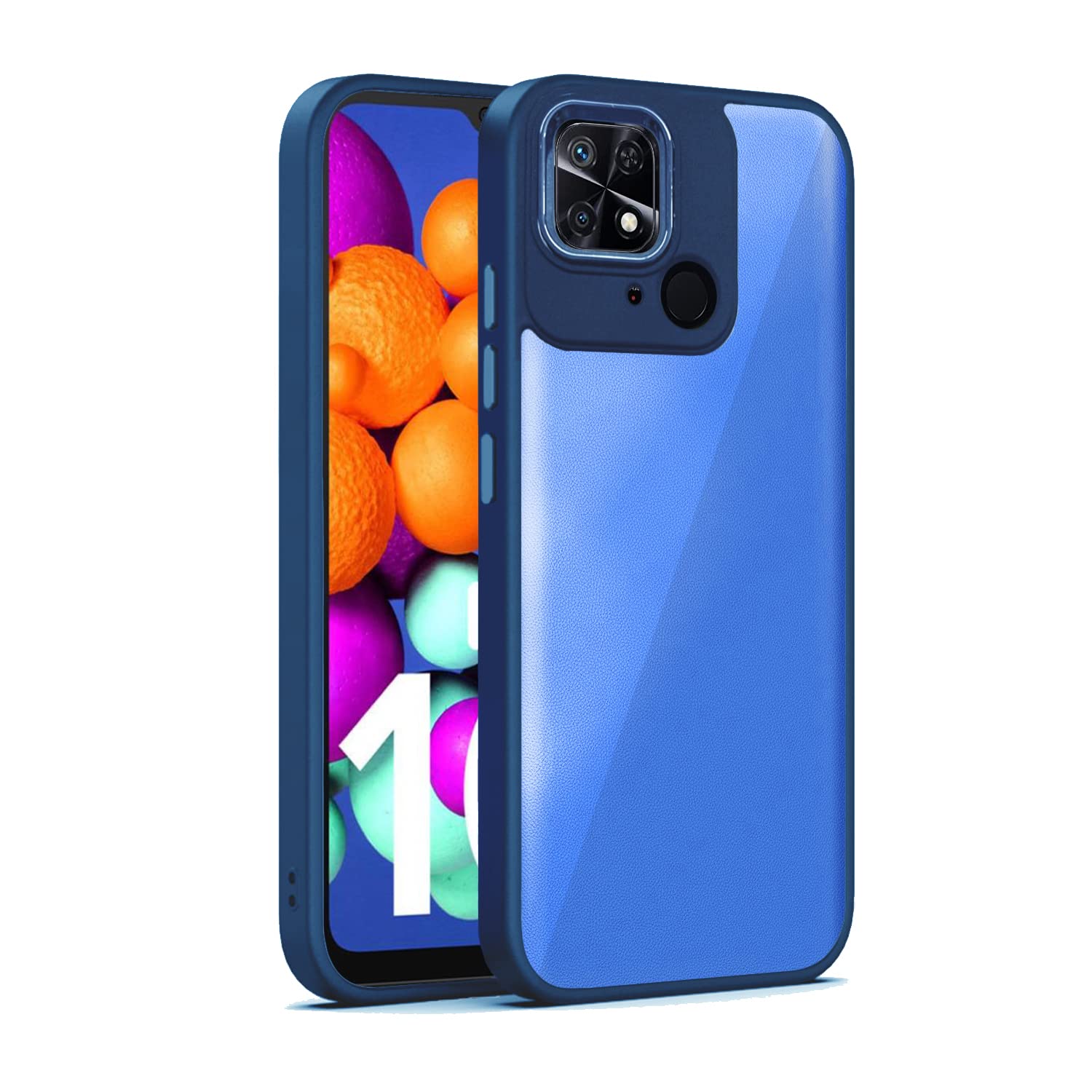 Pikkme Redmi 10/10 Power blue mobile cover