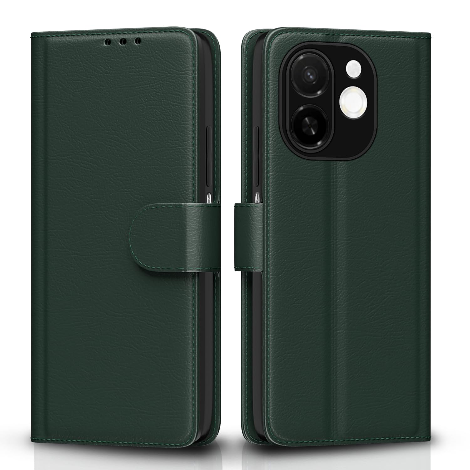 Tecno Spark 30C 5G flip case in green by Pikkme