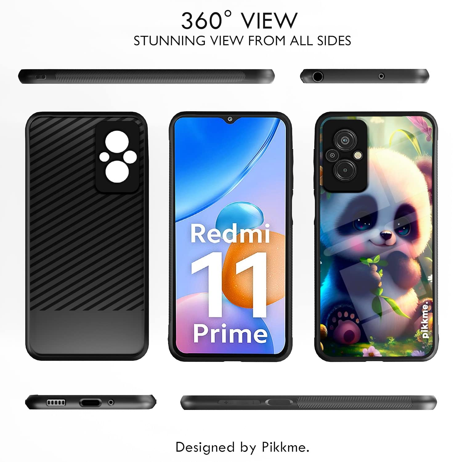 Pikkme Hybrid mobile back cover for Redmi 11 Prime 4G – photo 2
