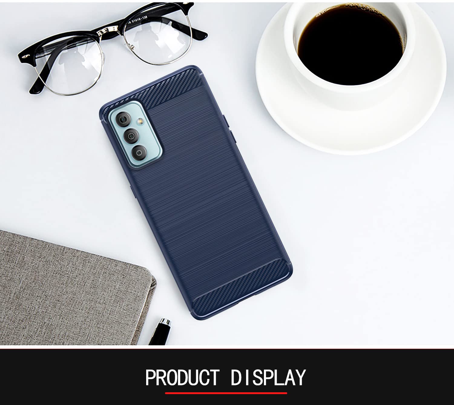 Samsung F23 5G phone cover in blue by Pikkme – photo 2