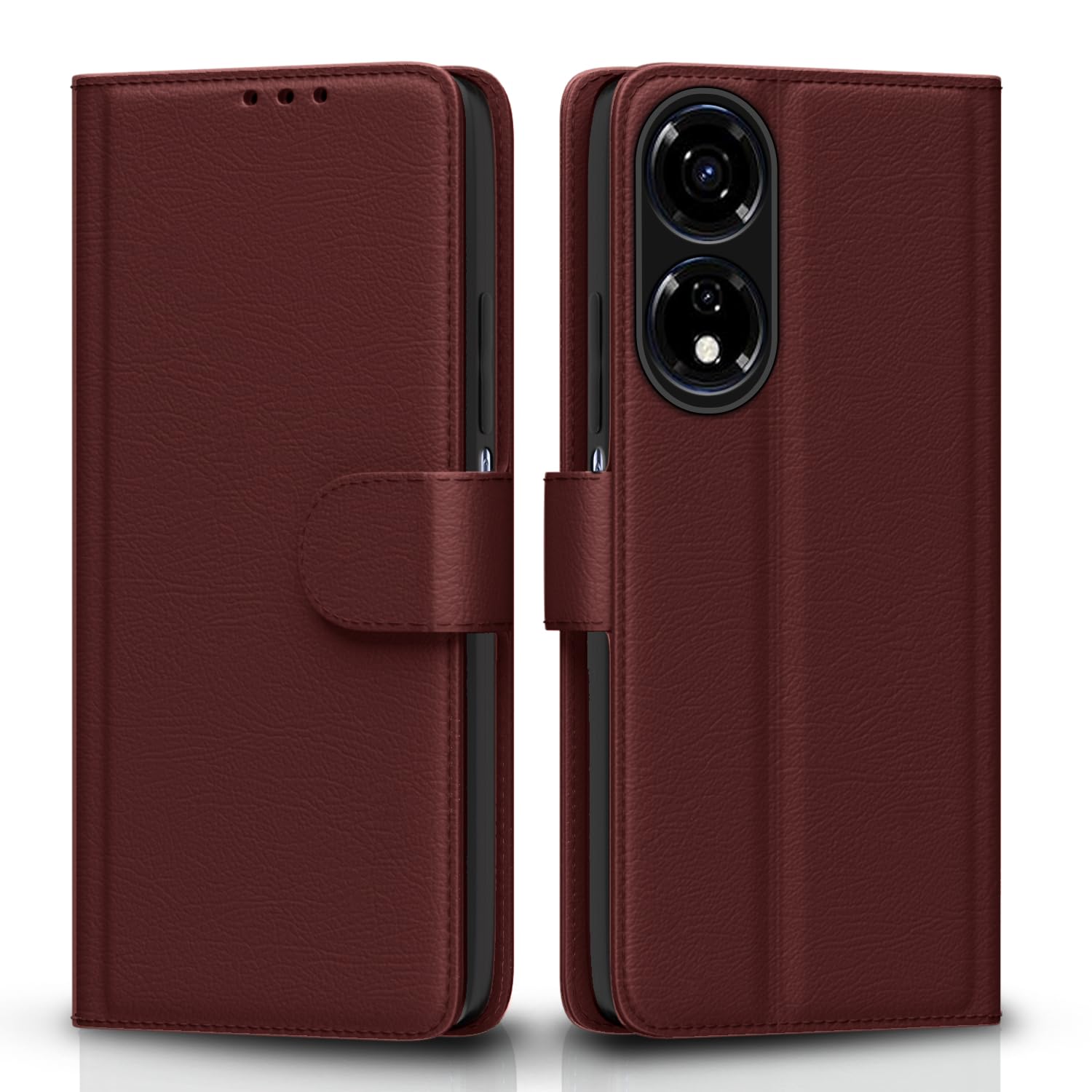 Pikkme Itel P55 5G brown flip cover