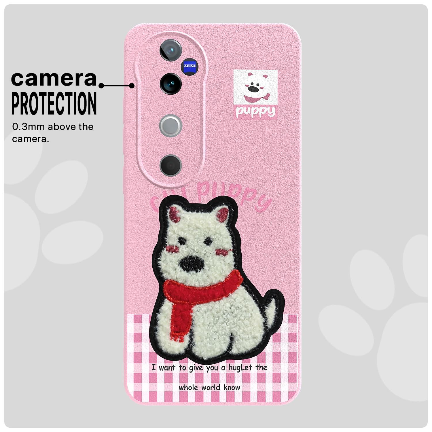 Pikkme Vivo V40/V40 Pro/T3 Ultra 5G pink mobile back cover – photo 6