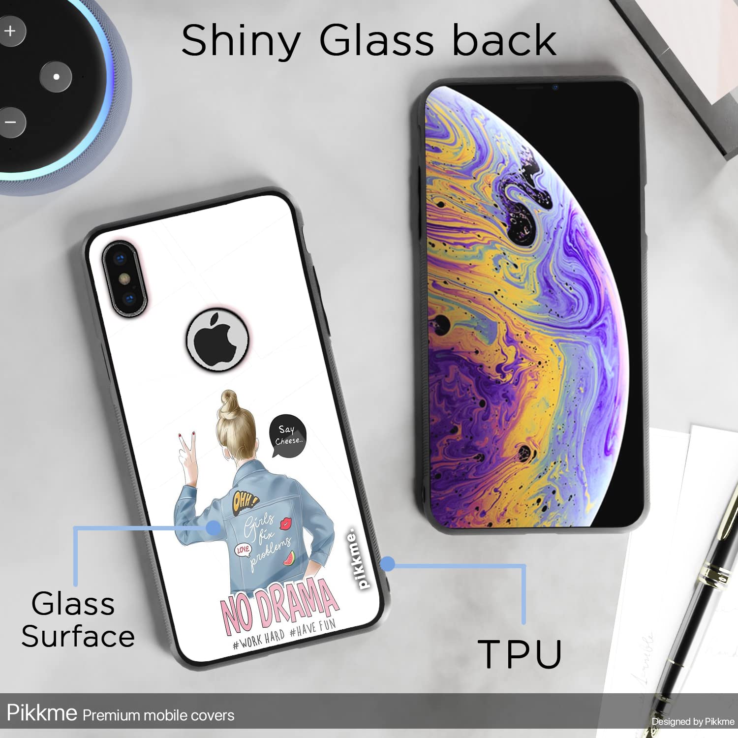 iPhone X/XS Hybrid phone cover by Pikkme – photo 3