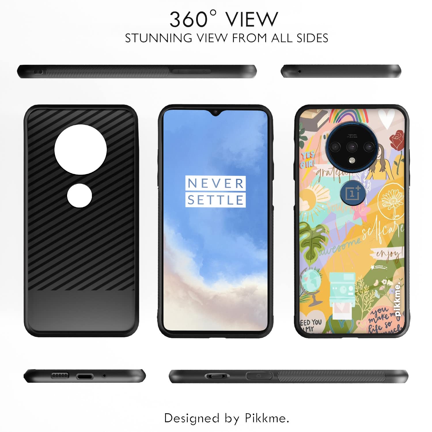 OnePlus 7T Hybrid phone cover by Pikkme – photo 2