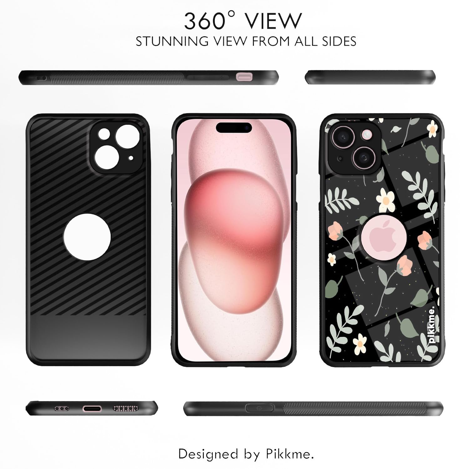 Pikkme Flower phone cover for iPhone 15 – photo 2