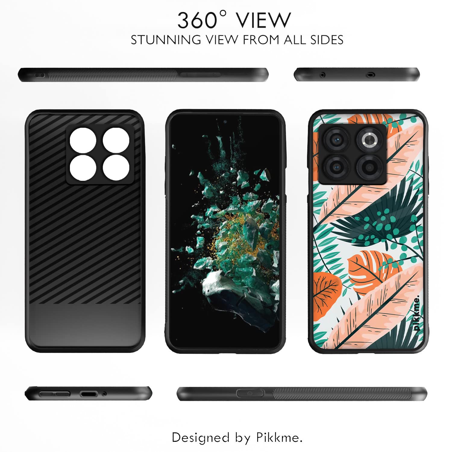 Flower Mobile back cover for OnePlus 10T 5G – Pikkme – photo 2