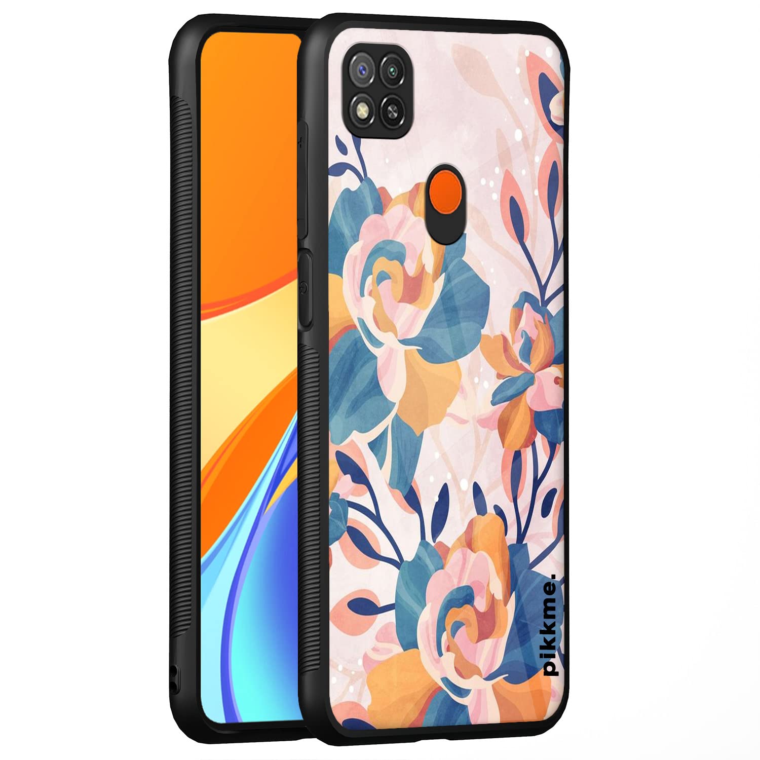 Pikkme Redmi 10A/9, Poco C31 Flower mobile back cover