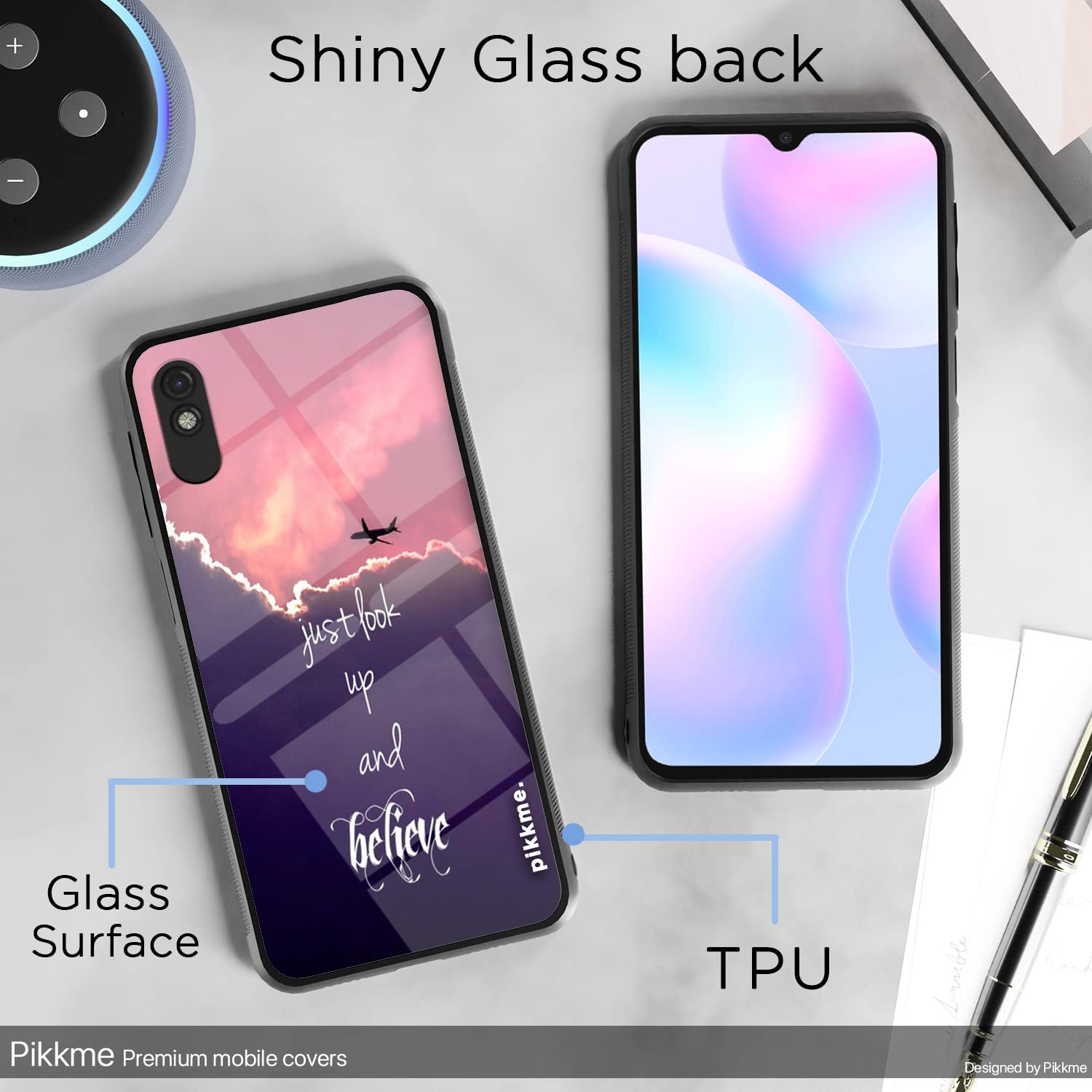 Redmi 9A/9i/9A Sport Hybrid mobile back cover by Pikkme – photo 3