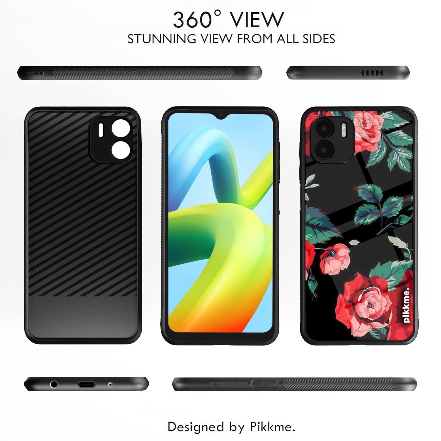 Flower Back cover for Redmi A1/A2 – Pikkme – photo 2