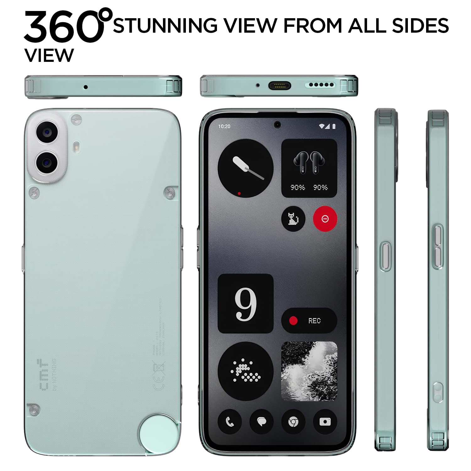 Transparent Soft Silicone back cover for CMF Phone 1 – Pikkme – photo 3