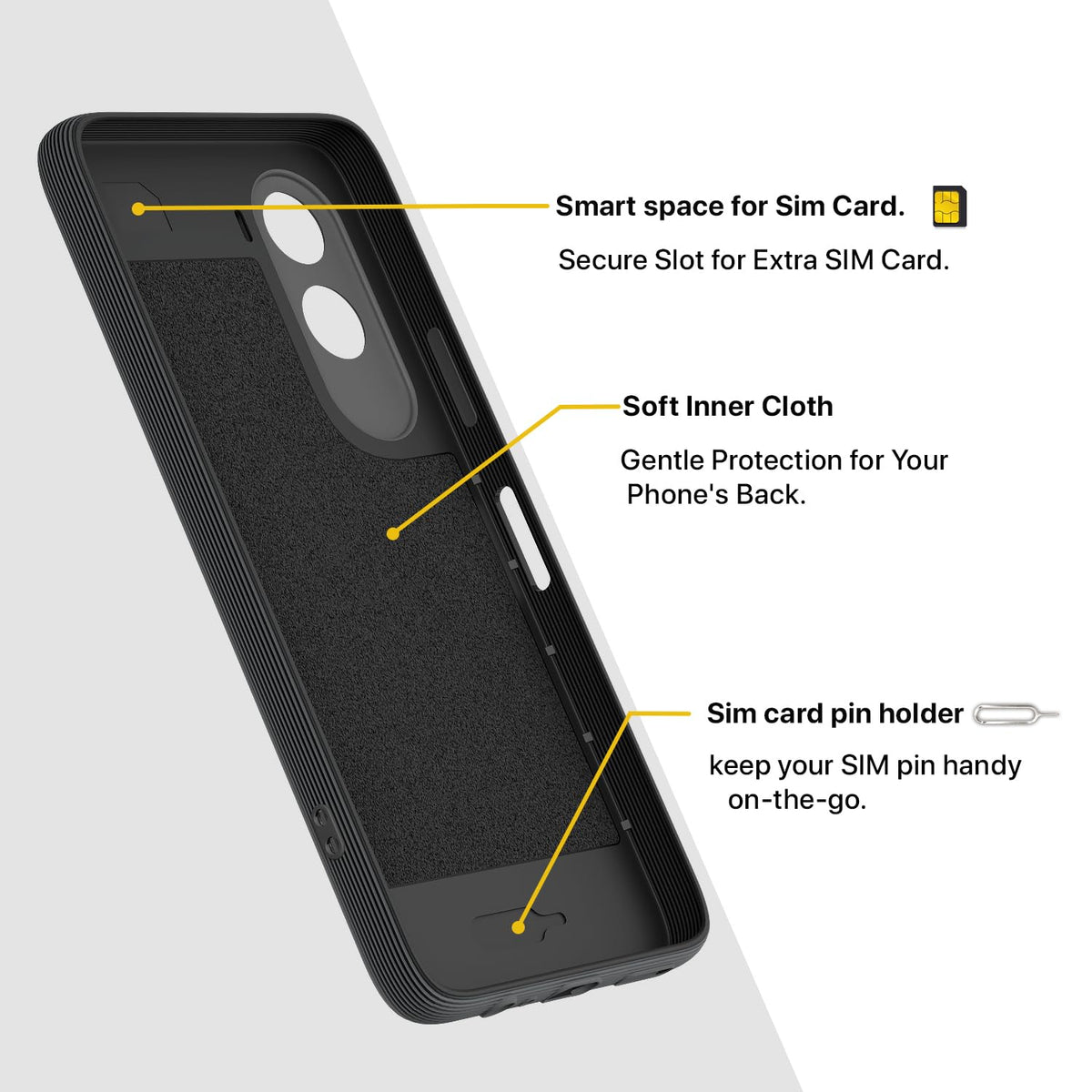 Redmi A7 Pro/Poco C85x 5G mobile cover in grey by Pikkme – photo 6