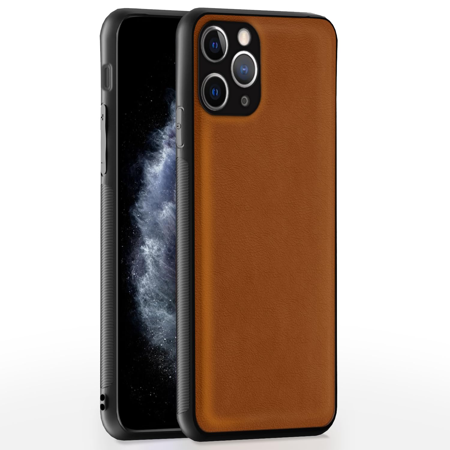Camel Leather mobile cover for iPhone 11 Pro – Pikkme
