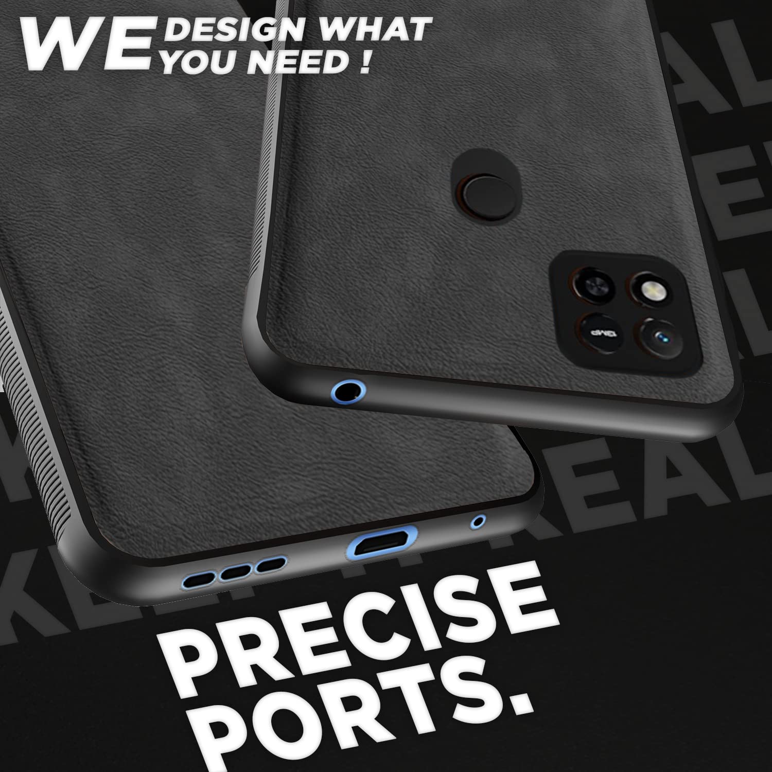 Pikkme Redmi 10A/9/9C grey back cover – photo 4