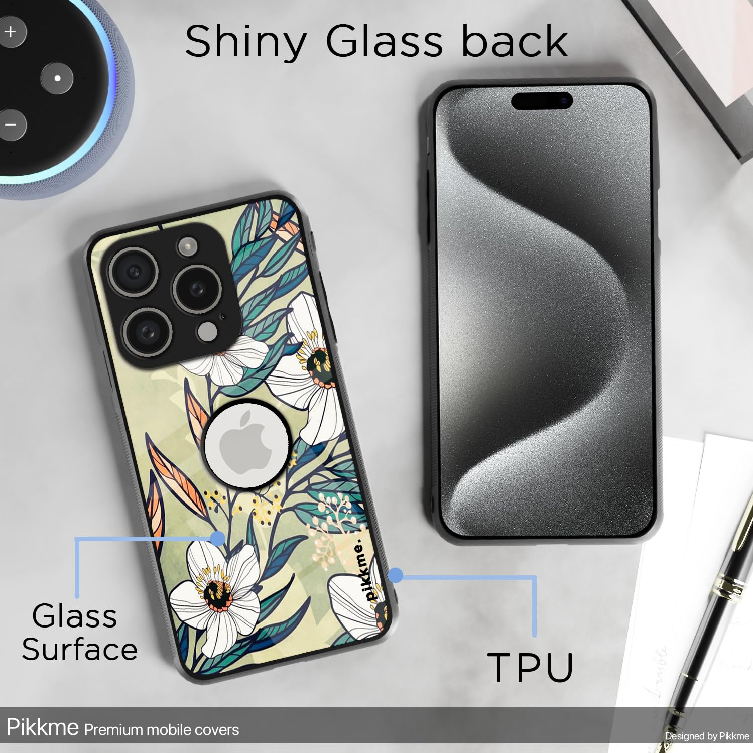 Flower Back cover for iPhone 15 Pro – Pikkme – photo 3