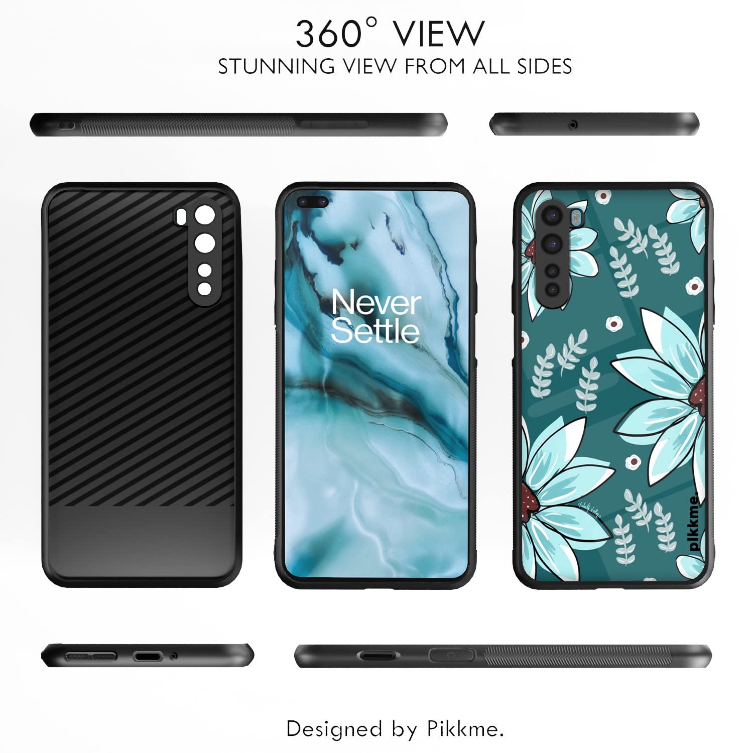 Pikkme OnePlus Nord Flower mobile back cover – photo 2