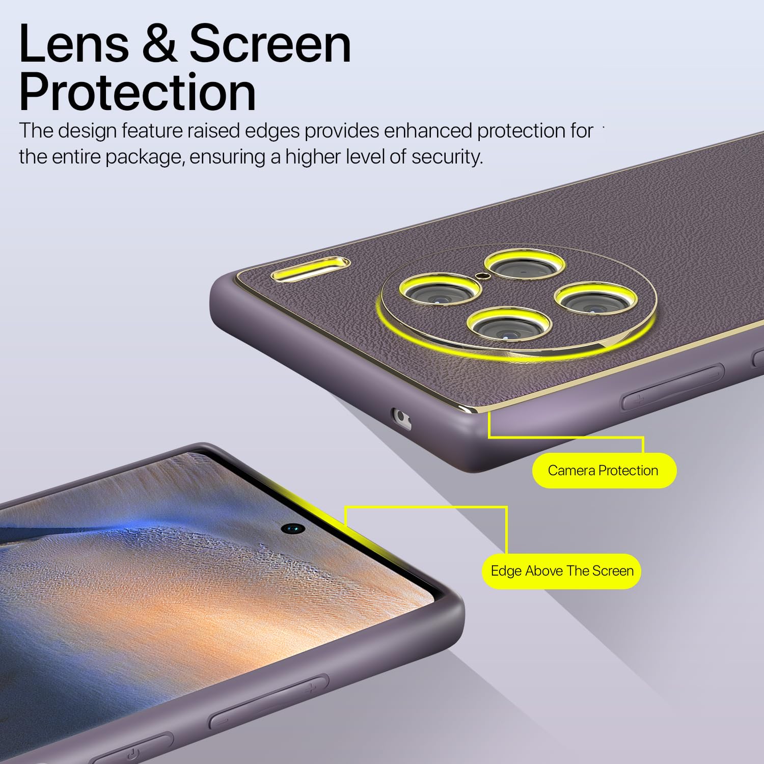Pikkme purple Chrome mobile cover for Vivo X90 Pro 5G – photo 4