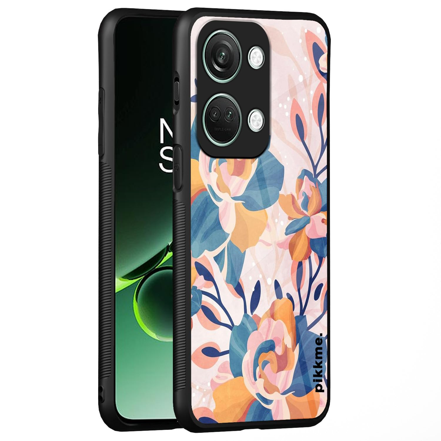 Pikkme OnePlus Nord 3 5G Flower mobile back cover