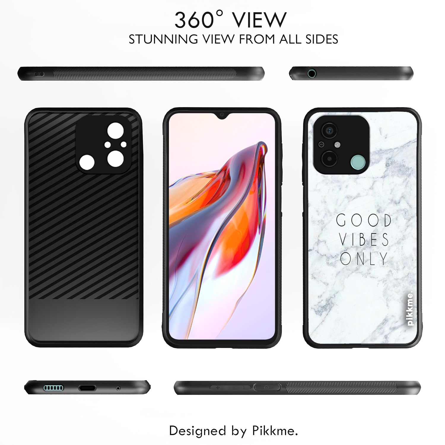 Redmi 12C/Poco C55 Hybrid mobile cover by Pikkme – photo 2
