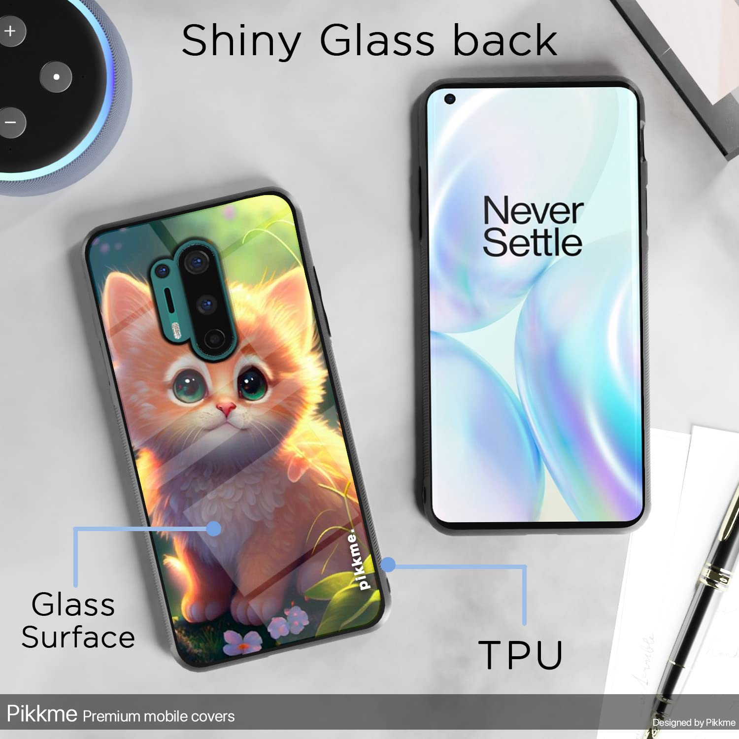 Pikkme OnePlus 8 Pro Cat phone cover – photo 3