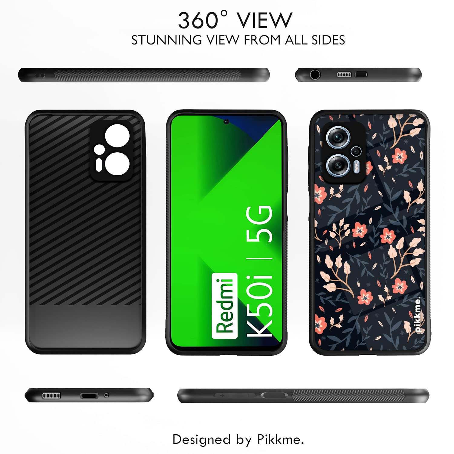 Flower Back cover for Redmi K50i 5G – Pikkme – photo 2