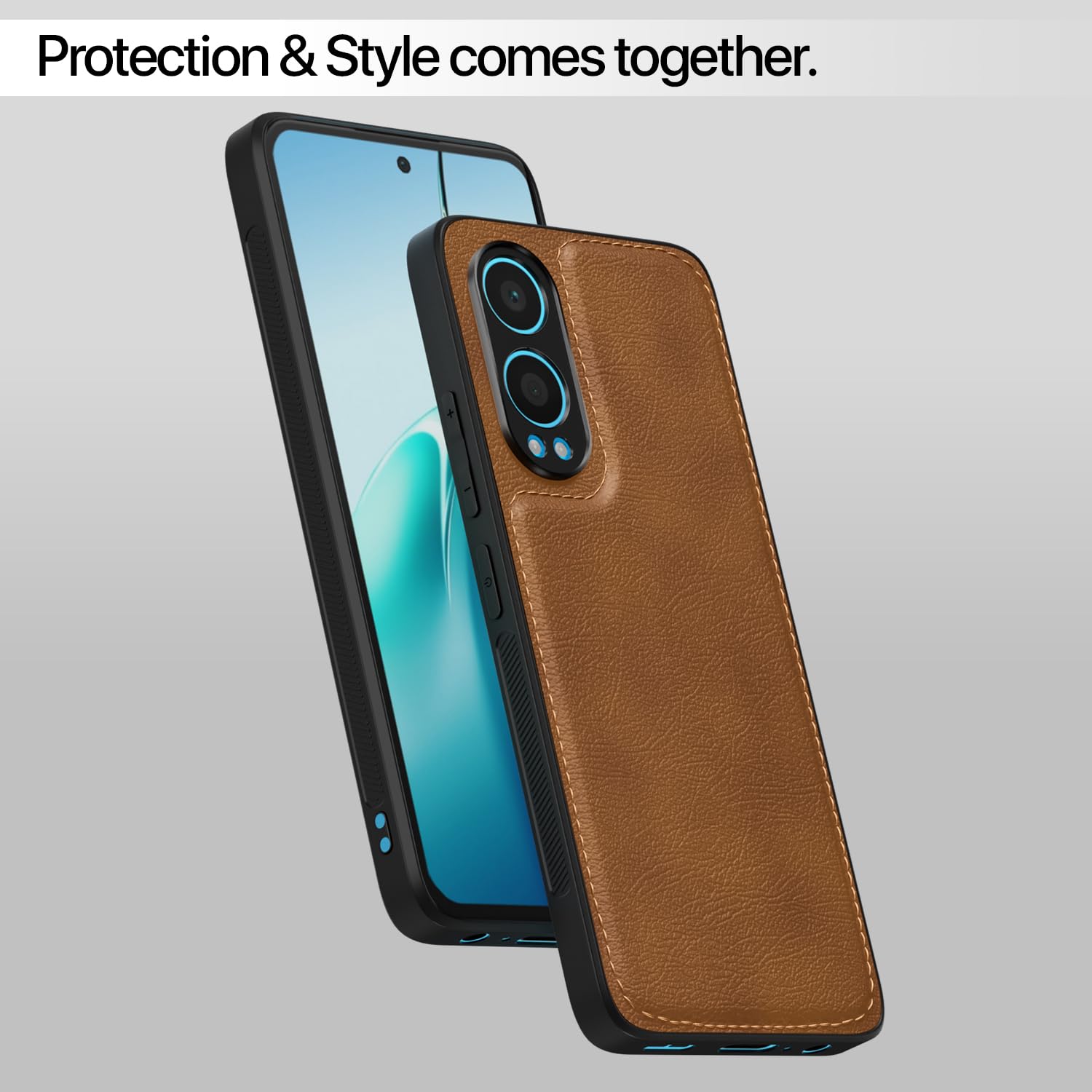 OnePlus Nord CE 4 Lite 5G phone cover in brown by Pikkme – photo 6