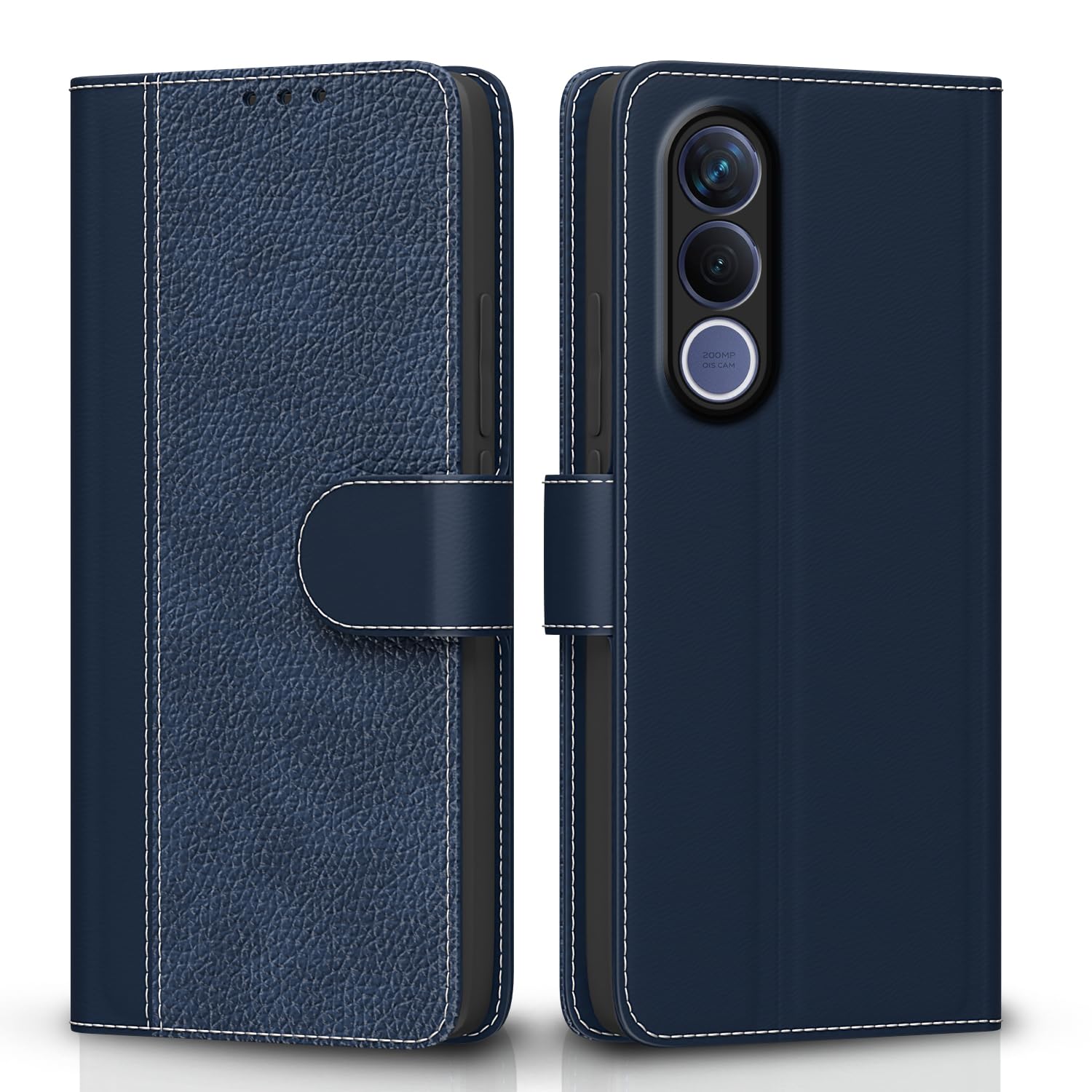 Blue mobile flip cover for Vivo V70 FE 5G – Pikkme