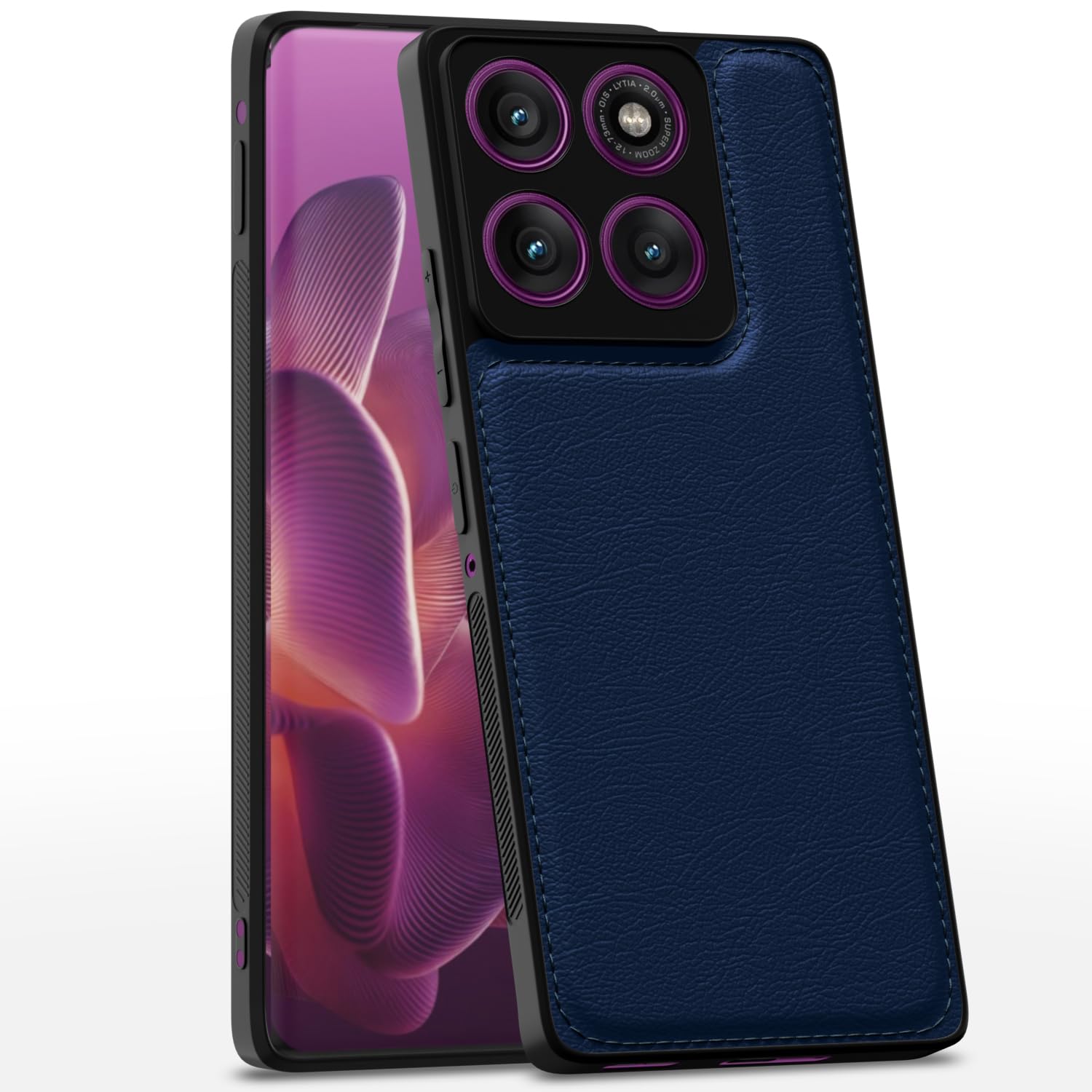 Pikkme Moto Edge 60 Pro 5G blue phone cover