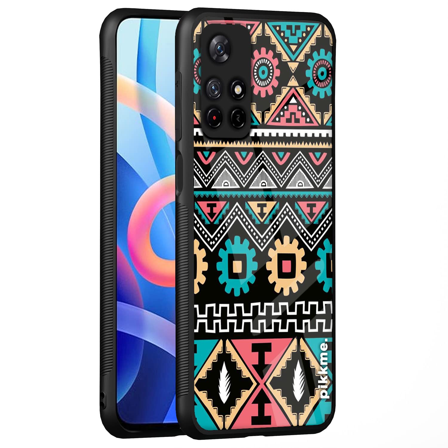 Pikkme Hybrid mobile cover for Redmi Note 11T/Poco M4 Pro 5G