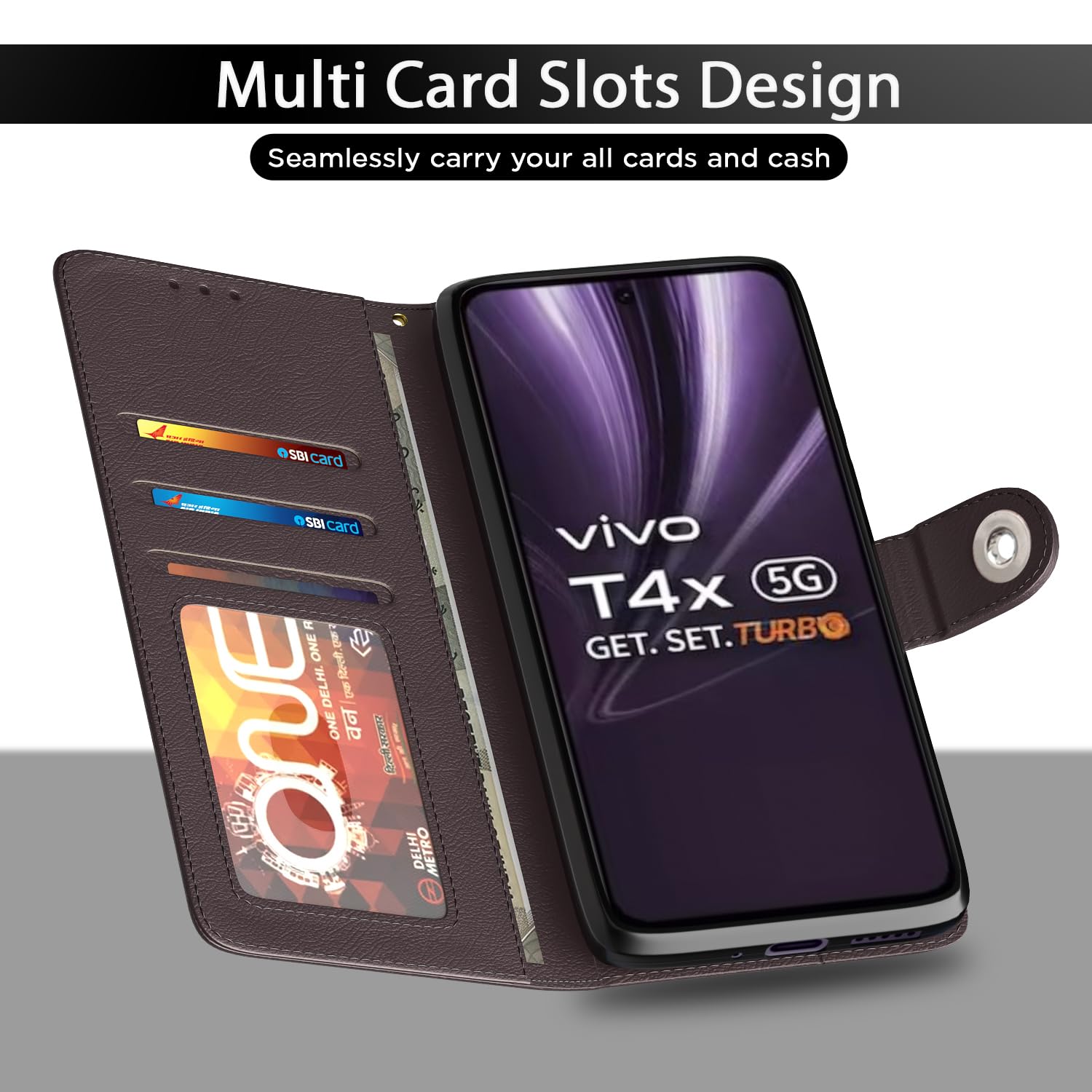 Coffee Button flip cover for Vivo T4x/iQOO Z10x/Y31 Pro 5G – Pikkme – photo 5