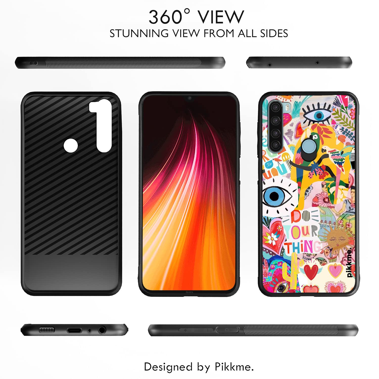 Flower Phone cover for Redmi Note 8 – Pikkme – photo 2