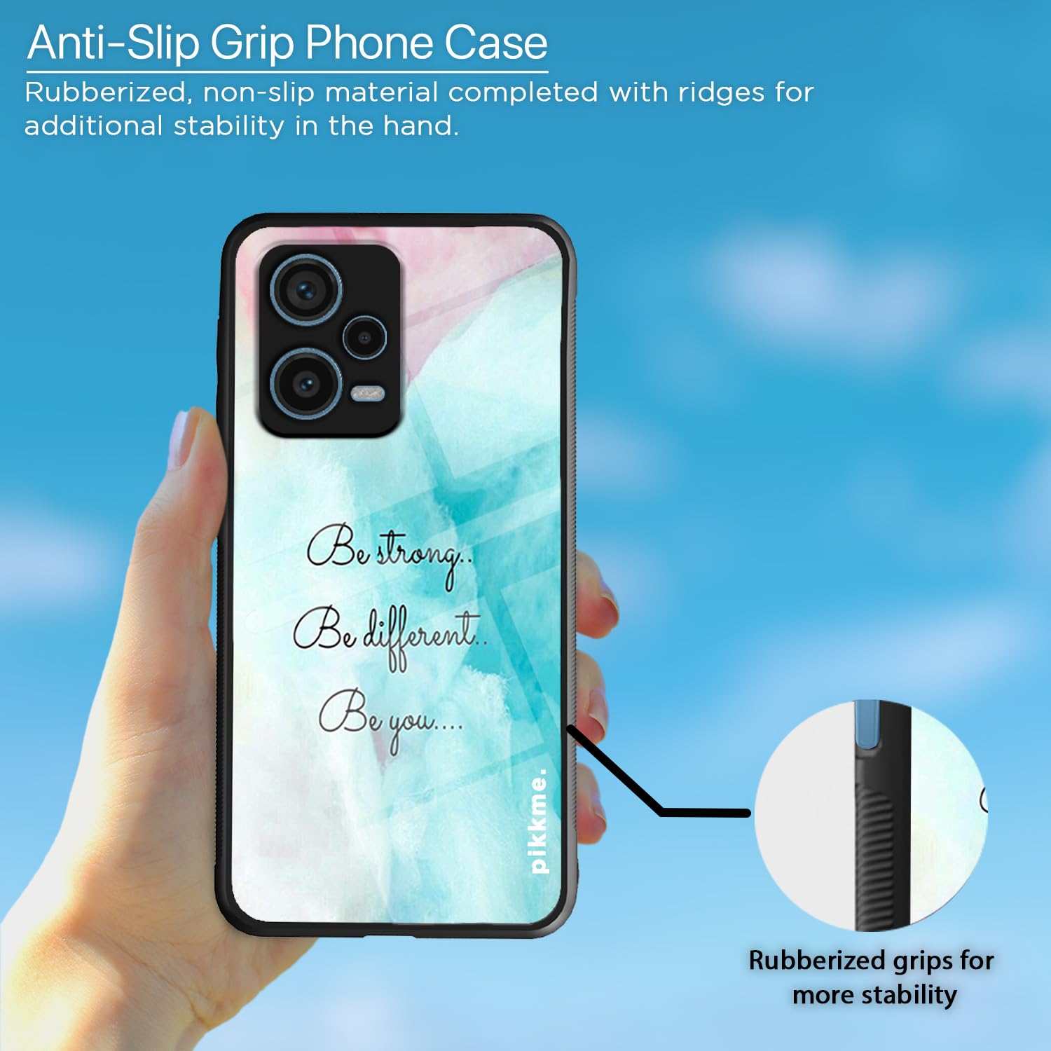 Redmi Note 12 Pro Plus 5G Hybrid mobile back cover by Pikkme – photo 4