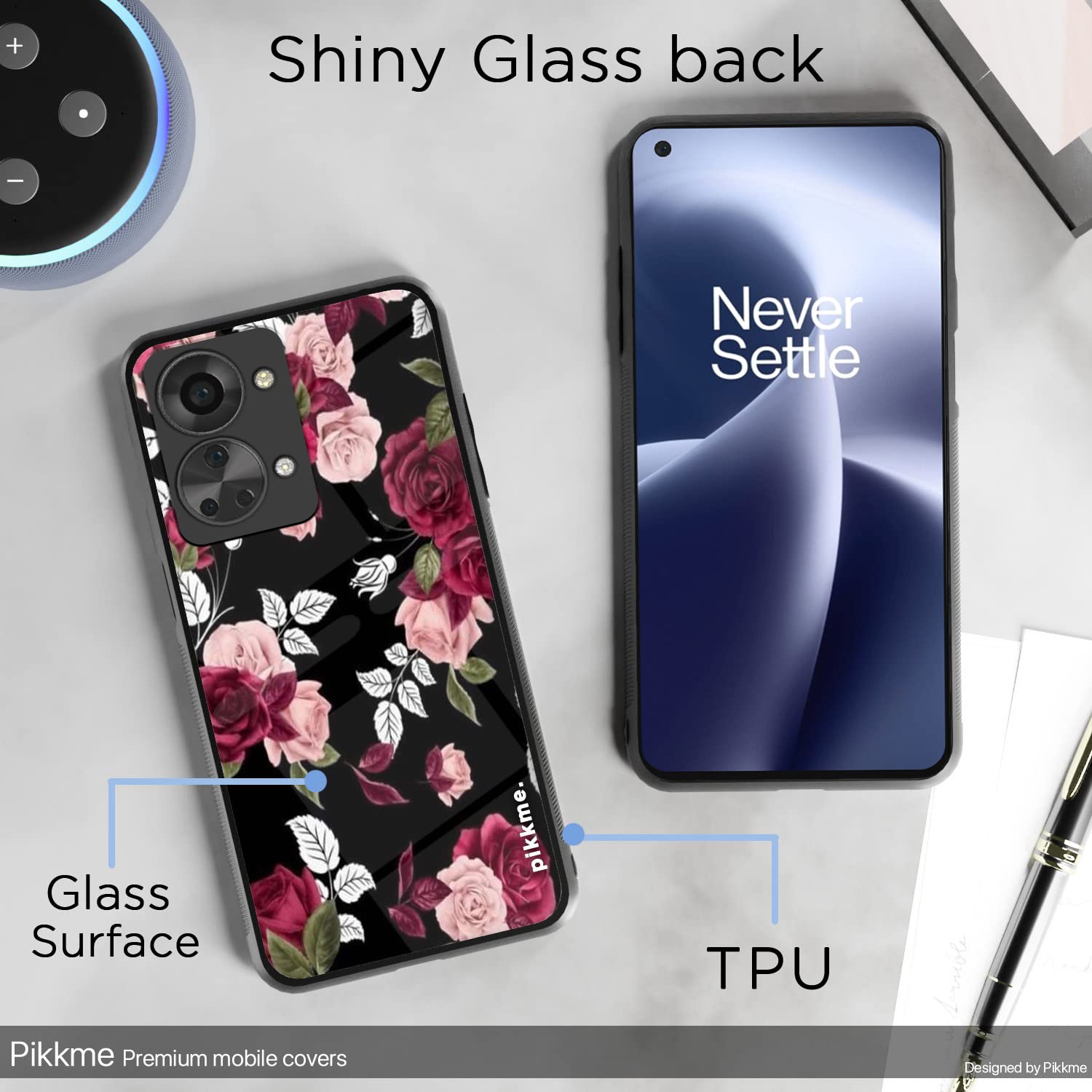 Pikkme OnePlus Nord 2T 5G Flower phone cover – photo 3