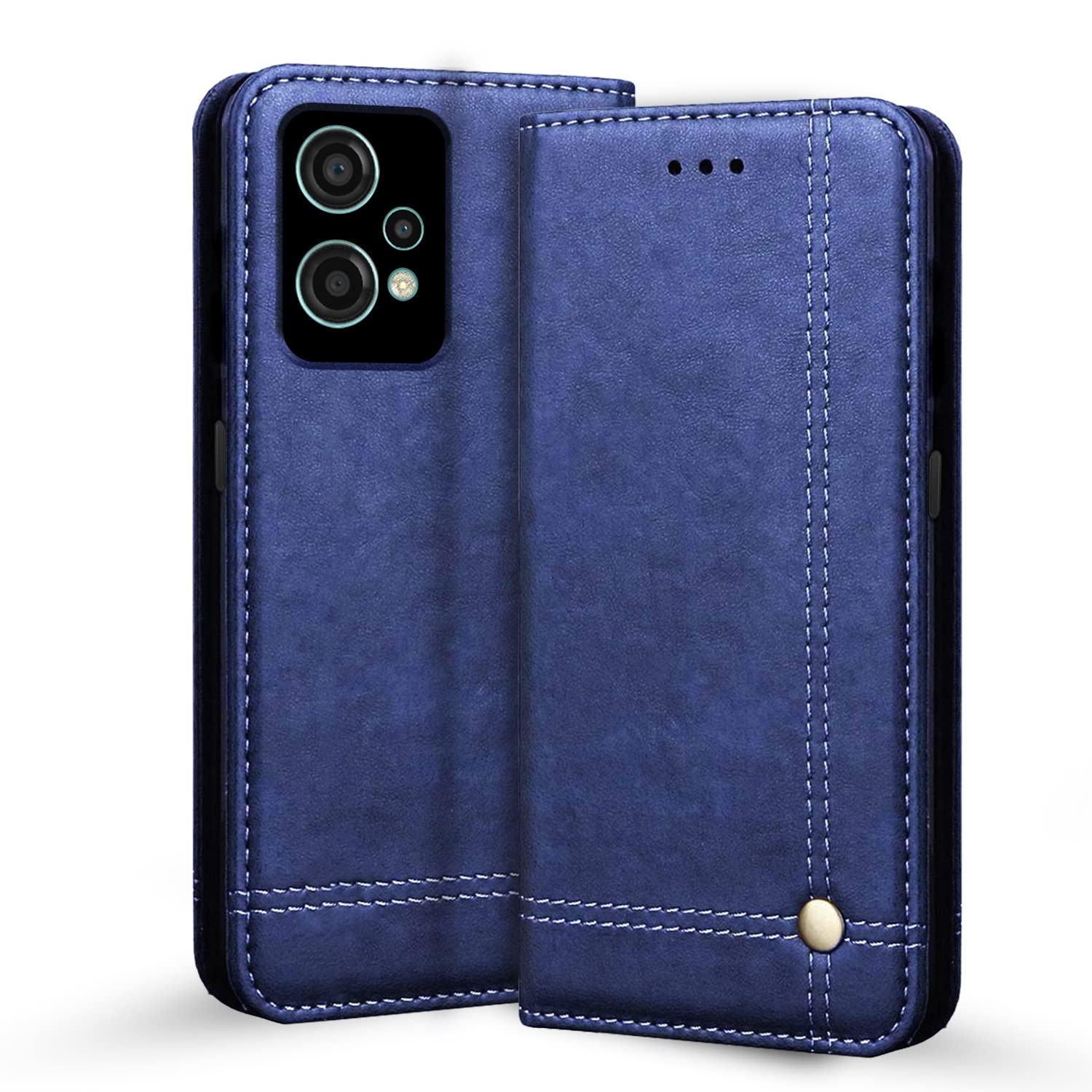 OnePlus Nord CE 2 Lite 5G Magnetic Flip Cover -Blue