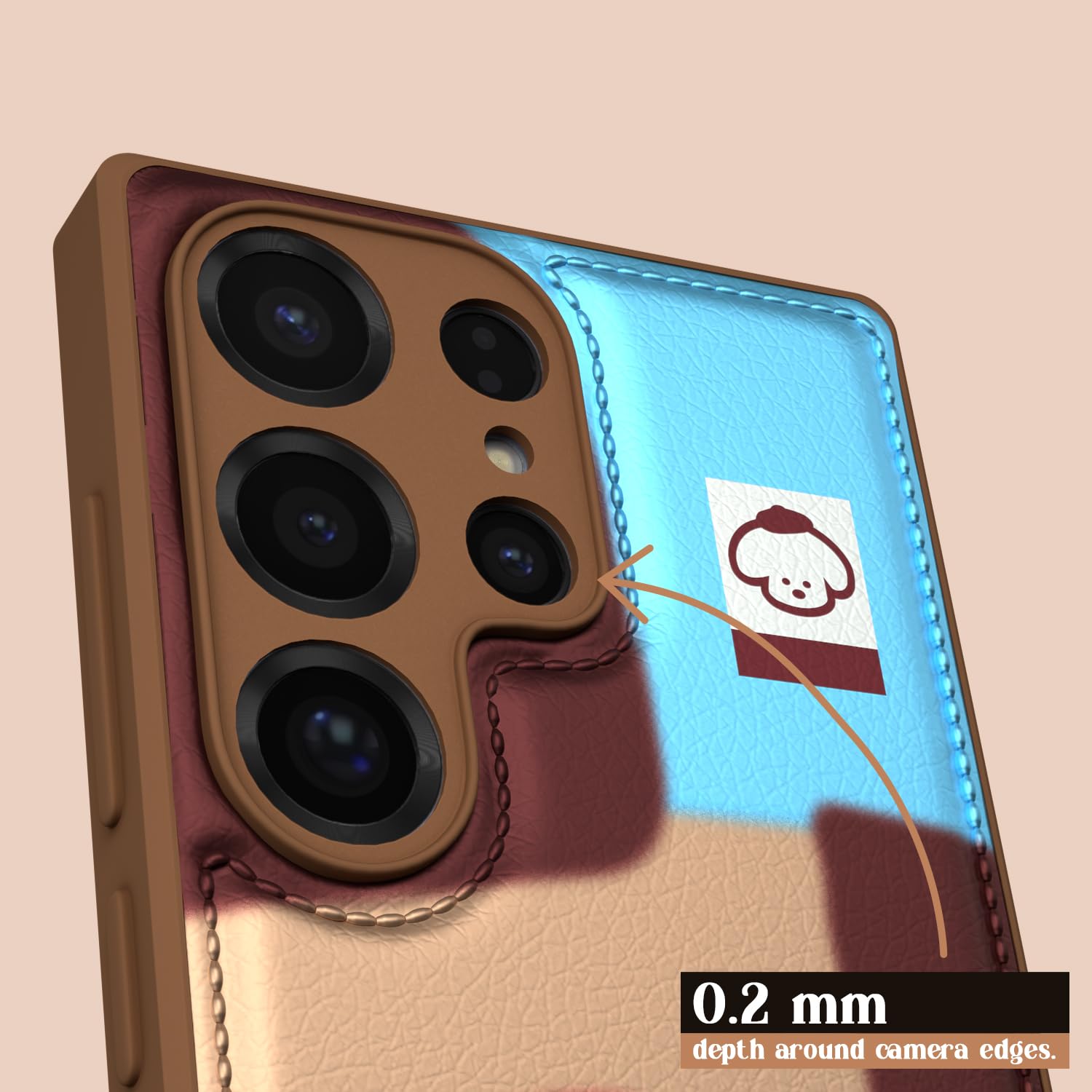 Pikkme Samsung Galaxy S25 Ultra Cute Girlish Dog Series Back Cover (Design3)