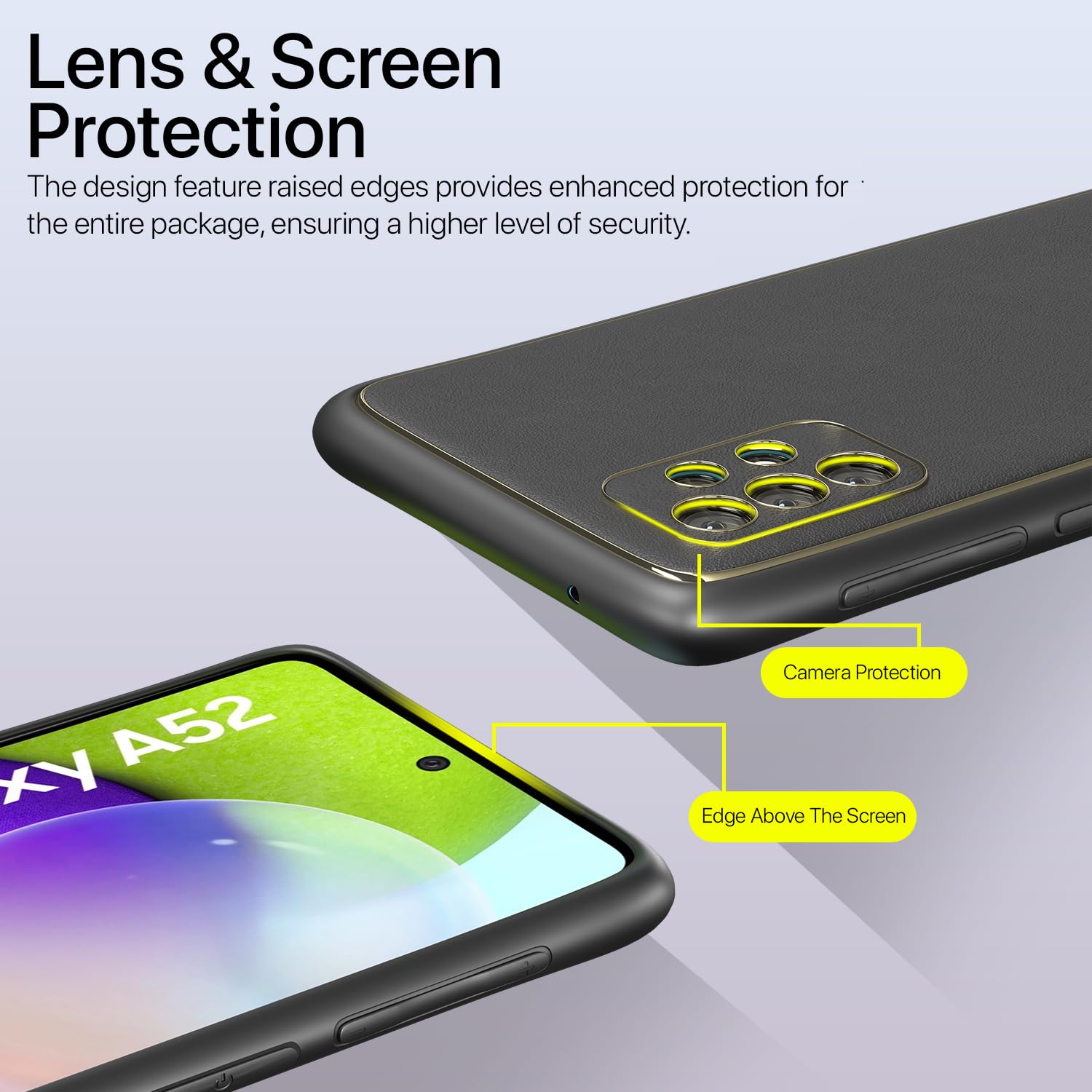 Samsung A52/A52s mobile cover in black by Pikkme – photo 5