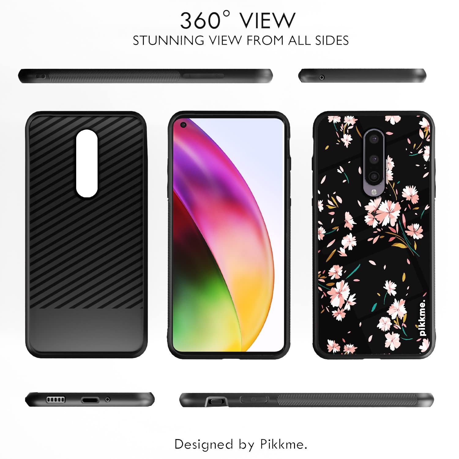 OnePlus 8 Flower back cover by Pikkme – photo 2