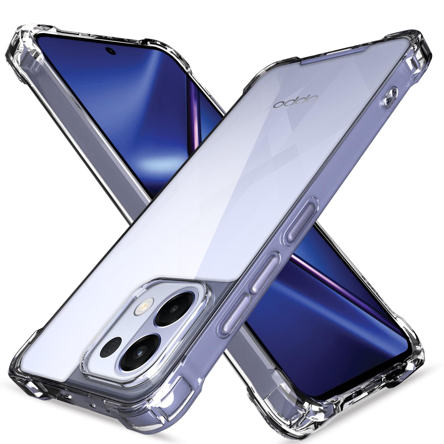 Pikkme transparent Clear back cover for Oppo K13 5G