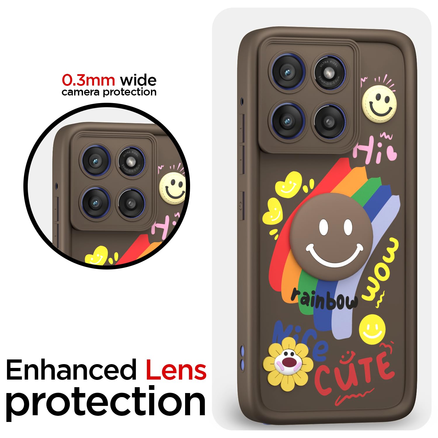 Pikkme brown mobile cover for Moto Edge 60 – photo 5