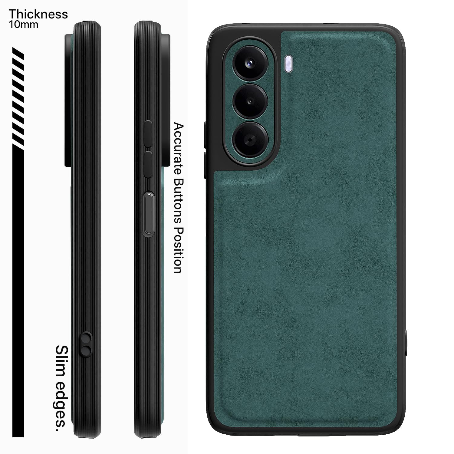 Green back cover for OnePlus Nord CE 6 Lite 5G – Pikkme – photo 3