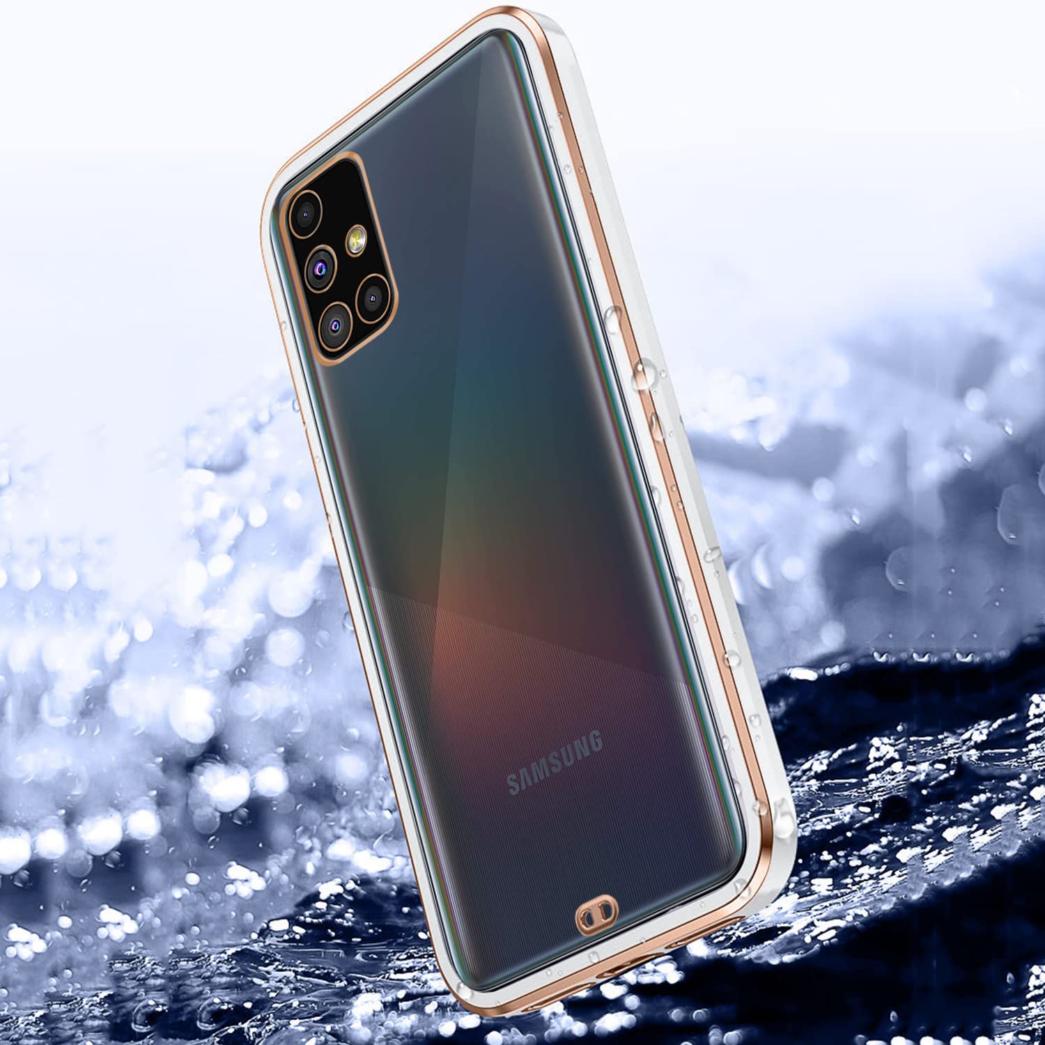 Samsung A51 phone cover in white by Pikkme – photo 2