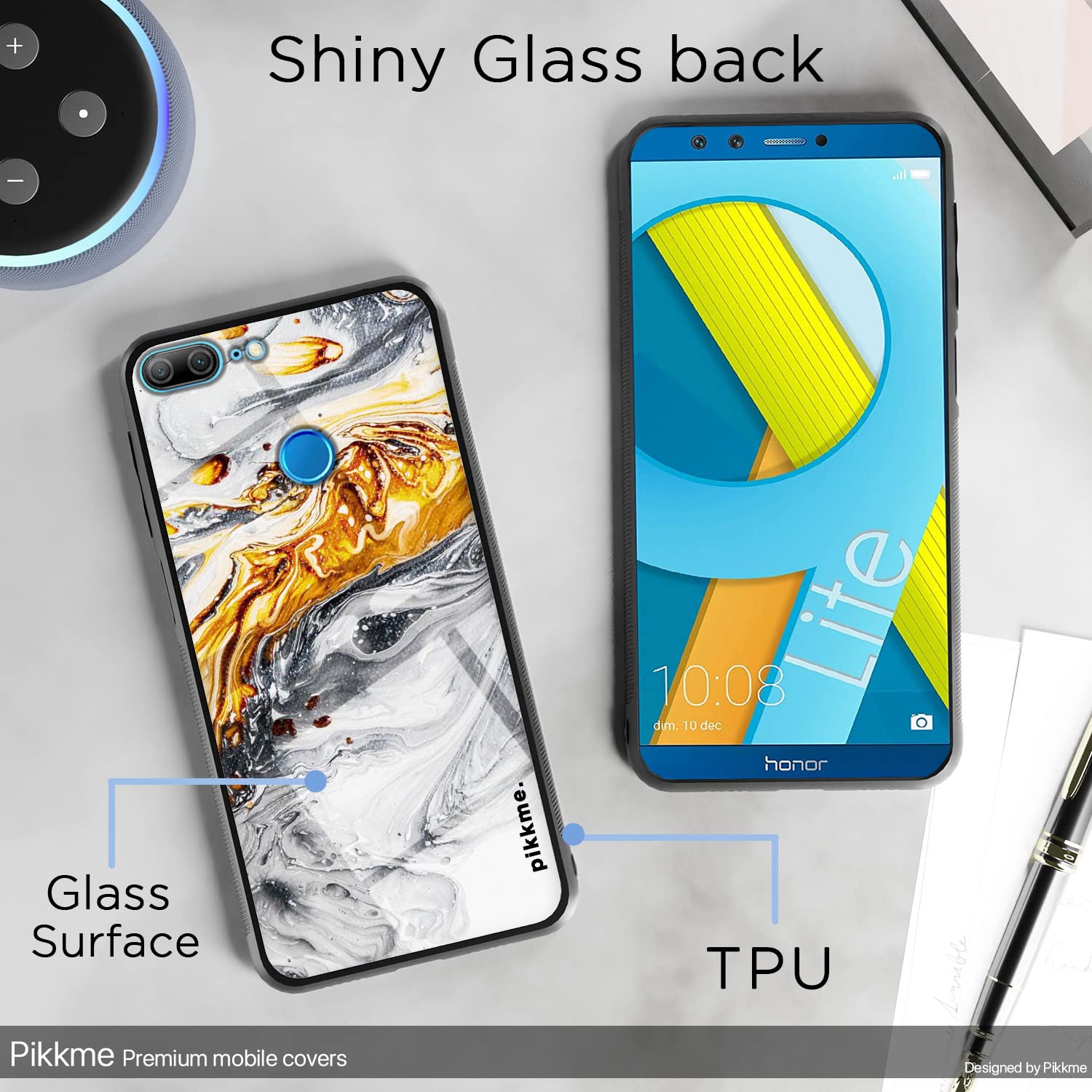 Pikkme Honor 9 Lite Hybrid mobile back cover – photo 3